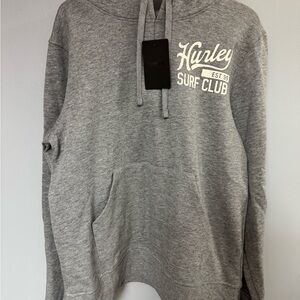 NWT Hurley Heather Gray Hoodie